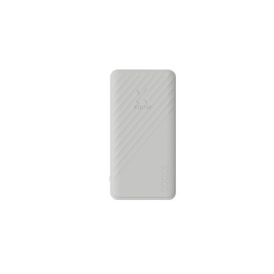 Xtorm 15W FastCharge Go2 Powerbank 10.000 - Blanco ceniza