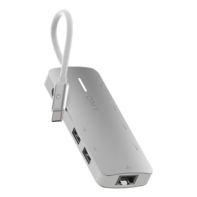 LINQ byELEMENTS 8in1 Pro USB-C 10Gbps Multiport Hub with 4K