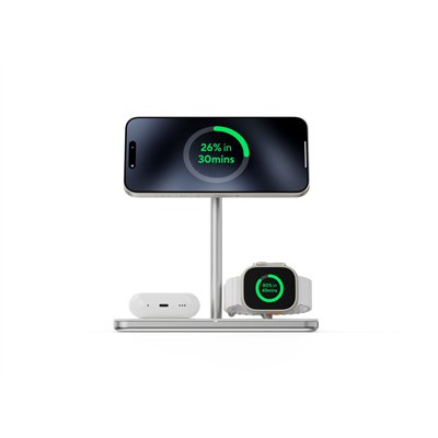 LINQ byELEMENTS 3in1 Qi2 Wireless Charging Stand