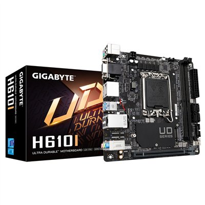 GIGABYTE H610I placa base Intel H610 Express LGA 1700 mini ITX