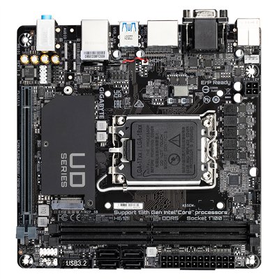 GIGABYTE H610I placa base Intel H610 Express LGA 1700 mini ITX