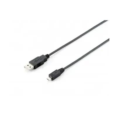 CABLE USB 2.0 TIPO A - MICRO USB B 1,8M