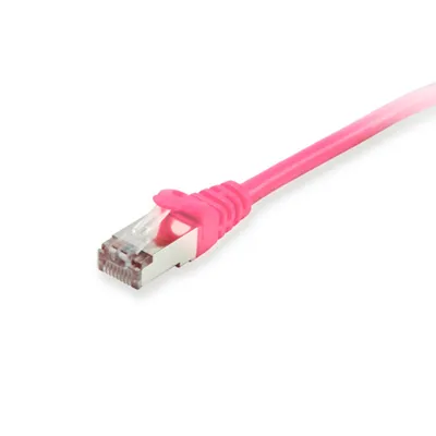 Equip 605587 cable de red Rosa 0,5 m Cat6 S/FTP (S-STP)