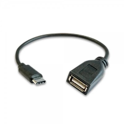 Cable USB 2.0 3GO C135/ USB Tipo-C Macho - USB Hembra/ 20cm/