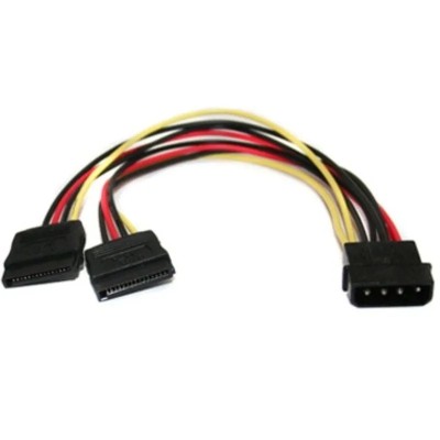 Adaptador Alimentación Molex a SATA 3GO CPSATAY/ Molex Macho -