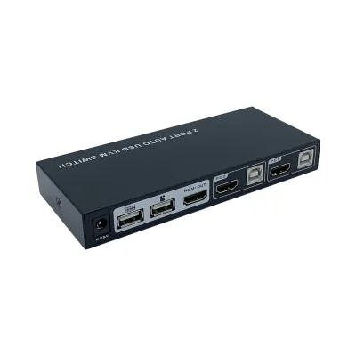 Conmutador KVM HDMI Aisens A111-0400/ 2PC con 1 sólo teclado y