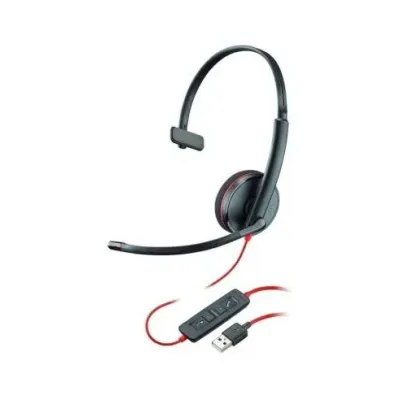 Auriculares Plantronics Blackwire C3210/ con Micrófono/ USB/