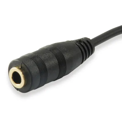 Cable Audio Mini Jack 3.5mm Macho A 2 Jack 3.5mm Hembra