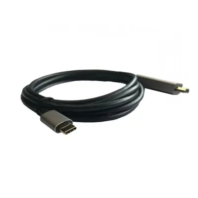 Cable HDMI 3GO C137/ HDMI Macho - USB Tipo-C Macho/ 2m/ Negro