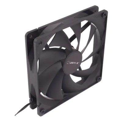 Ventilador Interno Unyka 140mm Color Negro 9 Aspas