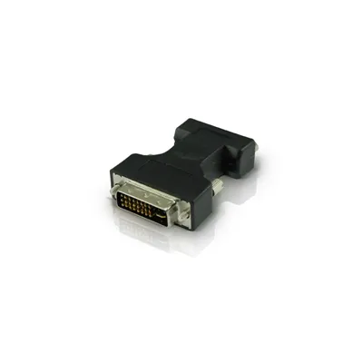 Cable DVI 3GO CDVIVGA/ DVI-I Macho - HD DSUB Macho/ 2m/ Negro