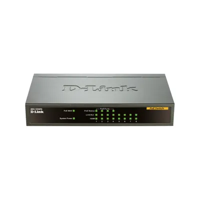 Switch No Gestionable D-link Des-1008pa 8p Ethernet Con 4p Poe