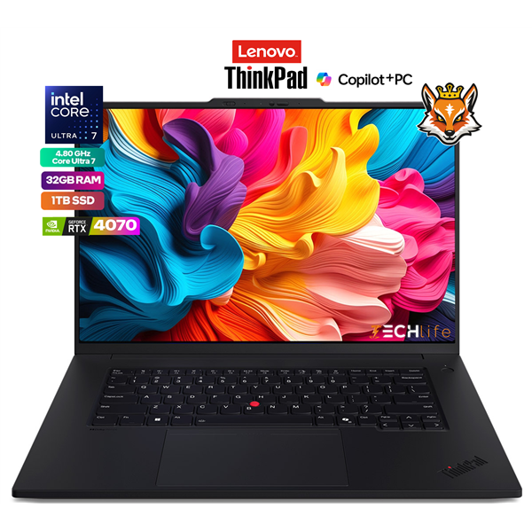 Lenovo ThinkPad P1 G7 Intel Core Ultra 7-165H 32GB 1TB RTX 4070 16"QHD W11Pro