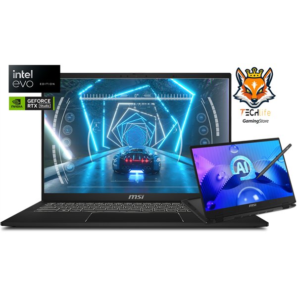 MSI Summit E16 AI Studio A1VFTG-021ES Intel Evo Core Ultra 7 155H 16GB 1TB RTX 4060 8GB 16" Táctil