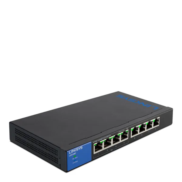 Switch Gigabit Poe+ Linksys Lgs108p-eu No Gestionable De 8 Puertos 50w