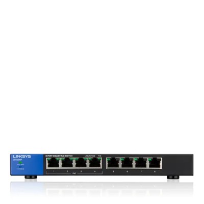 Switch Gigabit Poe+ Linksys Lgs108p-eu No Gestionable De 8