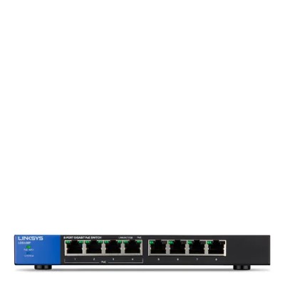 Switch Gigabit Poe+ Linksys Lgs108p-eu No Gestionable De 8