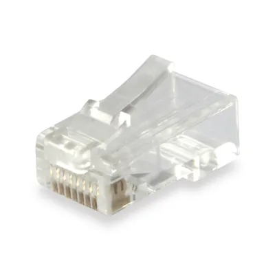 Kit 100 Conectores Rj45 Equip Categoria 6 121144