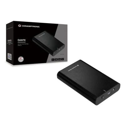 CAJA EXTERNA CONCEPTRONIC HD USB 3.0 SATA ALUMINIO SIN