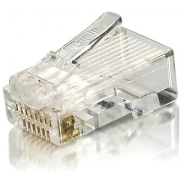 Kit 100 Conectores Rj45 Equip Categoria 6 121143