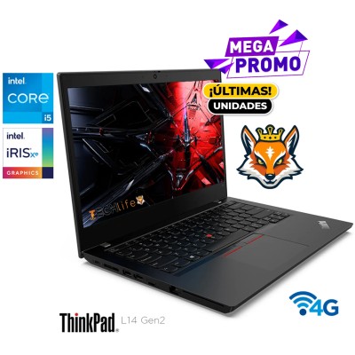 Lenovo ThinkPad L14 G2 - 4G LTE Core i5-1135G7 8GB 512GB SSD