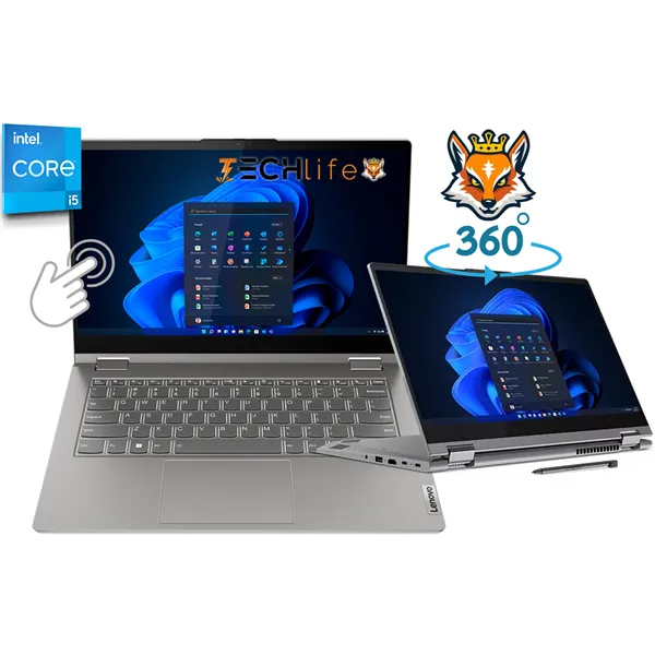 Lenovo 2-en-1 ThinkBook 14s Yoga G3 IRU - Intel Core i5-1335u 8GB 256G 14" Táctil 360º