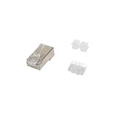 Kit 100 Conectores Rj45 Equip Categoria 6a Apantallado 121147