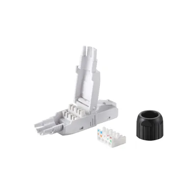 Kit 5 Conectores Rj45 Equip Categoria 6a 121162 Montaje Sin