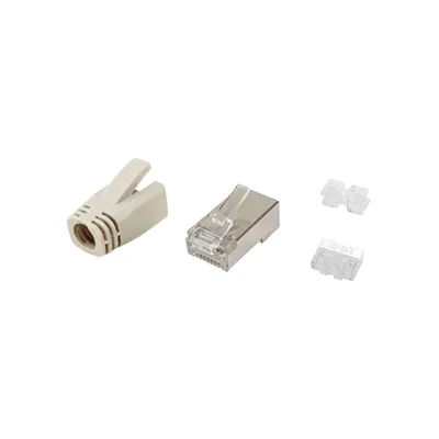 Kit 100 Conectores Rj45 Equip Categoria 6a 121182 Apantallado