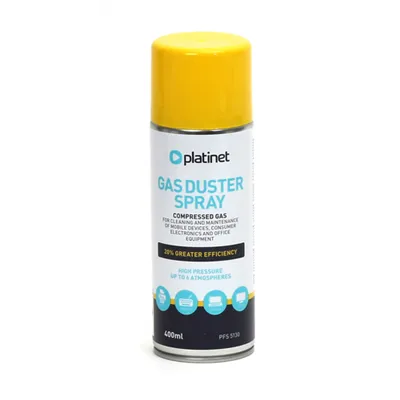 Spray Duster Platinet 400ml (aire Comprimido, Limpieza)