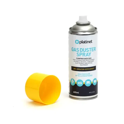 Spray Duster Platinet 400ml (aire Comprimido, Limpieza)