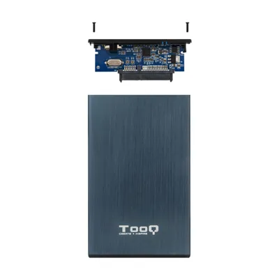 Caja Externa para Disco Duro de 2.5' TooQ TQE-2527PB/ USB 3.1