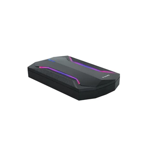 Caja Externa Gaming para Disco Duro de 2.5' TooQ TQE-2599RGB/ USB 3.1/ Sin tornillos