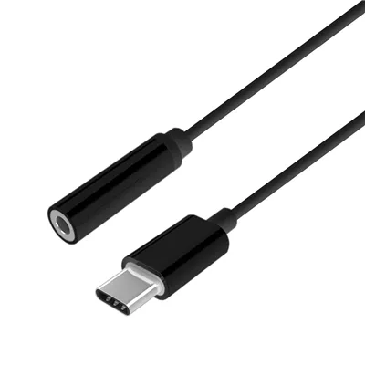 Conversor USB Tipo-C Aisens A109-0385/ USB Tipo-C Macho - Jack