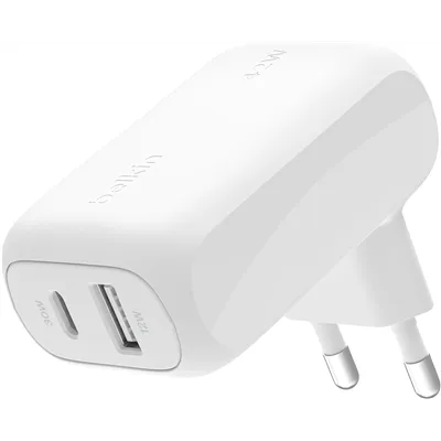 Belkin BoostCharge Cargador de Pared con Dos Puertos de 42 W