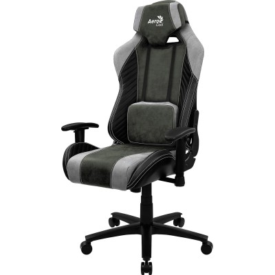 Aerocool Silla Gaming Baron Hunter Green Aerosuede - Gama