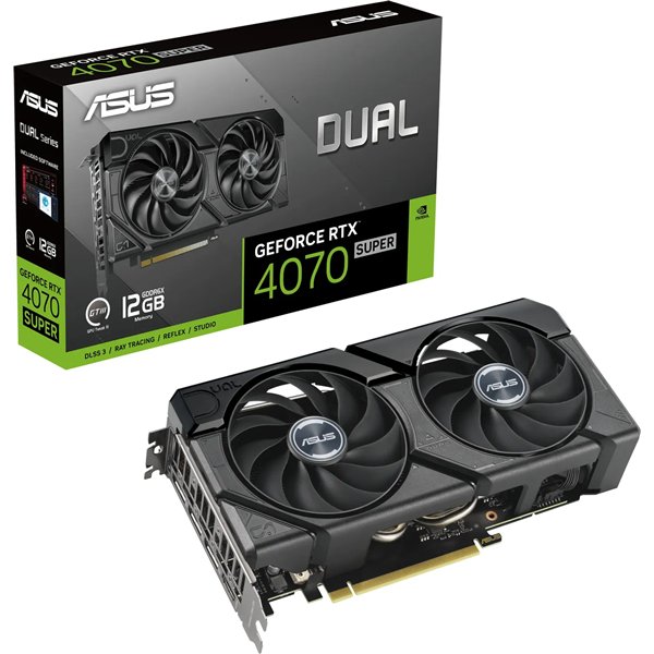 ASUS Dual GeForce RTX 4070 SUPER EVO 12GB GDDR6X