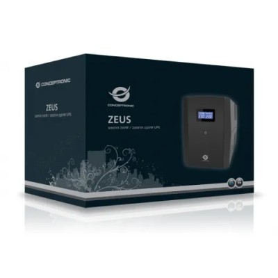 Sai 2200va Conceptronic 1320w 6 Iec Proteccion Puerto Lan Modem