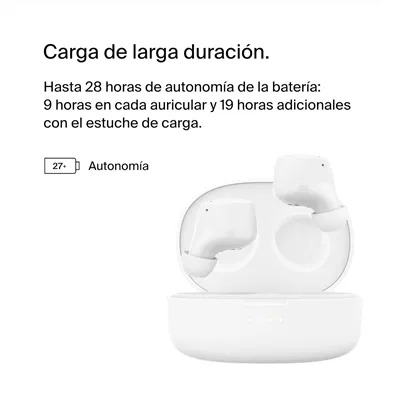 Belkin auriculares True Wireless SoundForm Bolt Blancos