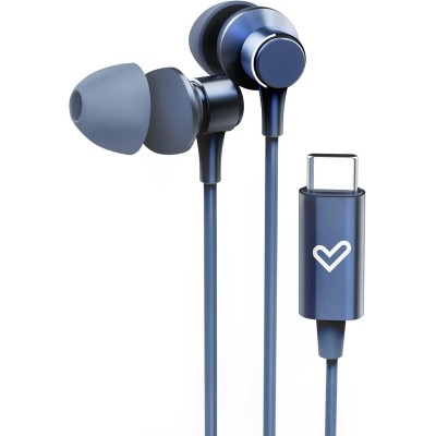 Energy Sistem Metallized Azul - Auriculares con conexión USB-C