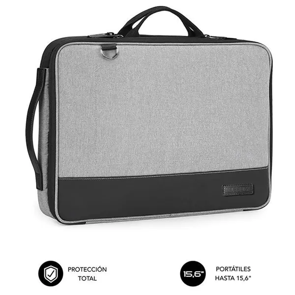 Maletín Subblim Advance Laptop Sleeve para Portátiles hasta 15.6'/ Gris