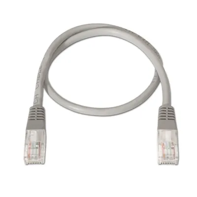 Cable de Red RJ45 UTP Aisens A133-0175 Cat.5e/ 30cm/ Gris