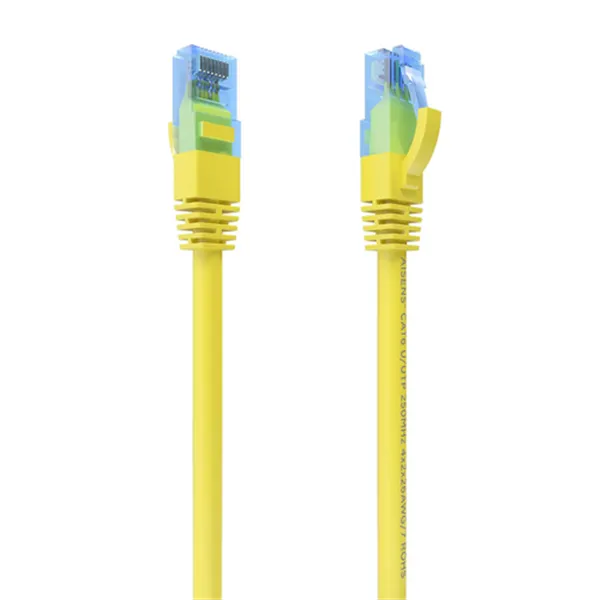 Cable de Red RJ45 AWG26 CCA UTP Aisens A135-0835 Cat.6/ 2m/ Amarillo