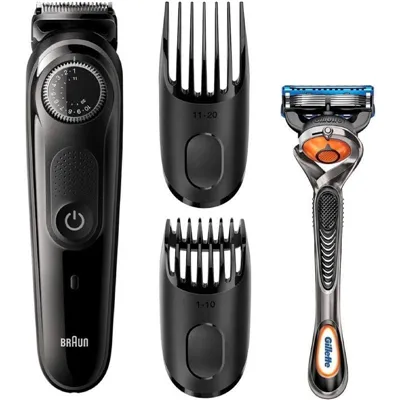 Cortabarbas Braun Beardtrimmer Series 3000 BT3242/ con Batería/