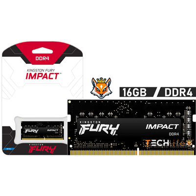 Kingston FURY Impact 16GB DDR4 3200MHz 1.2v CL20 - Memoria