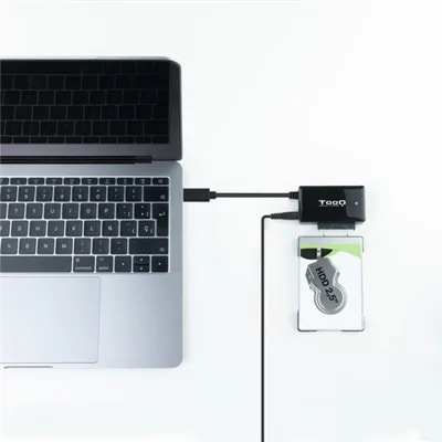 Adaptador para Discos Duros 2.5'/3.5' TooQ TQHDA-02C/ USB