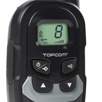 Walkie Talkie Topcom RC-6410/ Hasta 6km/ 8 canales