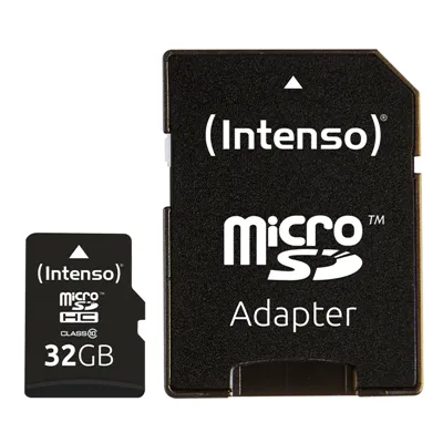 Intenso 3413480 micro sd clase 10 32gb c/adapt