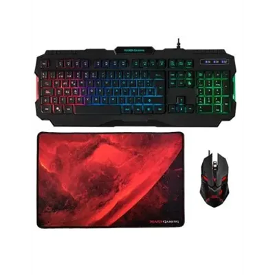 Pack Teclado Mouse Y Alfombrilla Mars Gaming Mcp118 Mouse