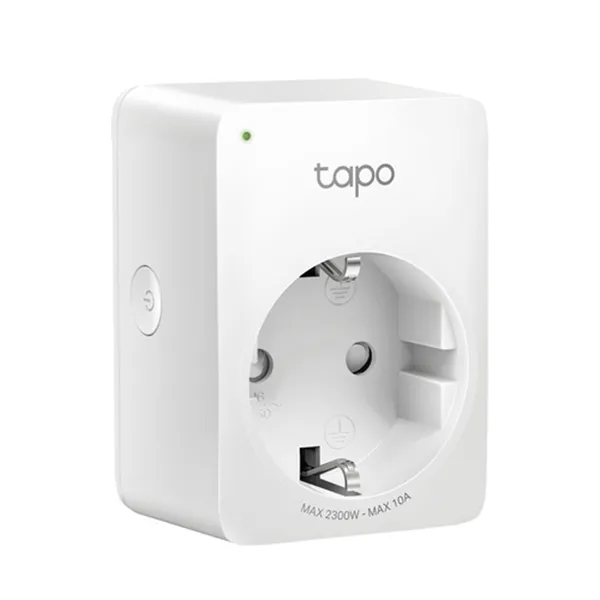 Enchufe Inteligente Wifi Tp-link Tapo P100 2.4ghz Configuracion Horarios Y Fechas , Modo Ausente, Diseño Compacto